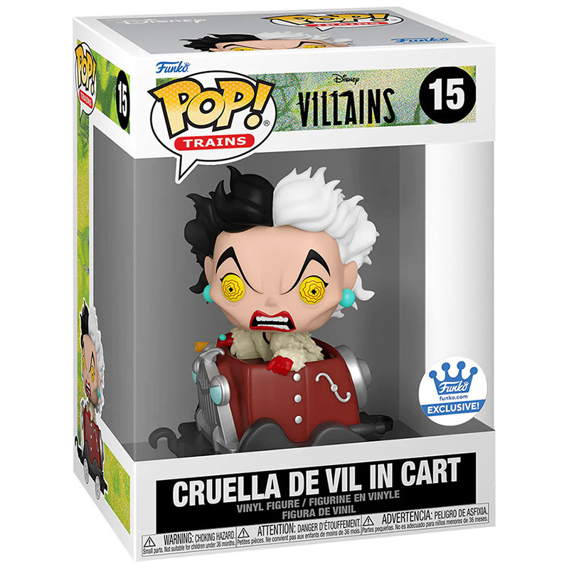 Figurine Pop Cruella in Cart (Les 101 Dalmatiens) - Livraison rapide