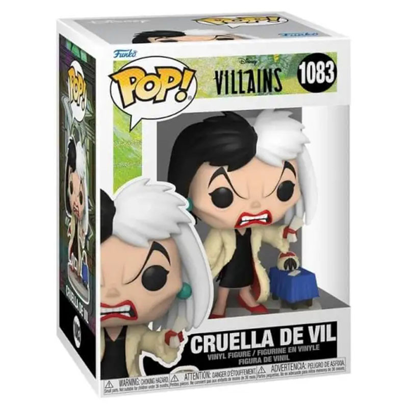 Figurine Pop Cruella d'enfer Disney - Les 101 Dalmatiens #1083