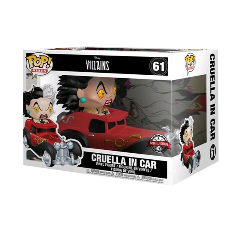 Figurine Pop Cruella in Car (Les 101 Dalmatiens) #61