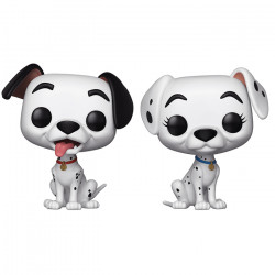 Figurines Pop Pongo & Perdita (101 Dalmatiens) - Livraison rapide