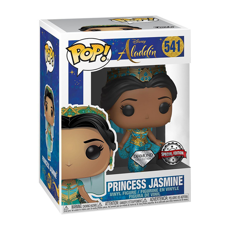 Figurine Pop Jasmine Aladdin - Édition Diamond