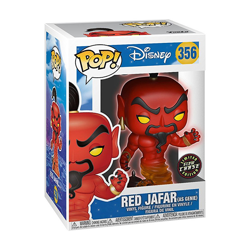 Figurine Pop Red Jafar Chase Glow in the Dark (Aladdin) #356