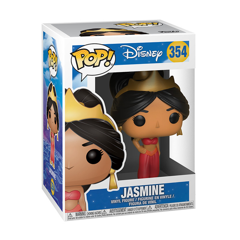 Figurine Pop Jasmine Rouge (Aladdin) #354 - Prix imbattable