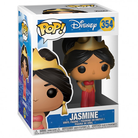 Figurine Pop Jasmine Rouge (Aladdin) #354 - Prix imbattable