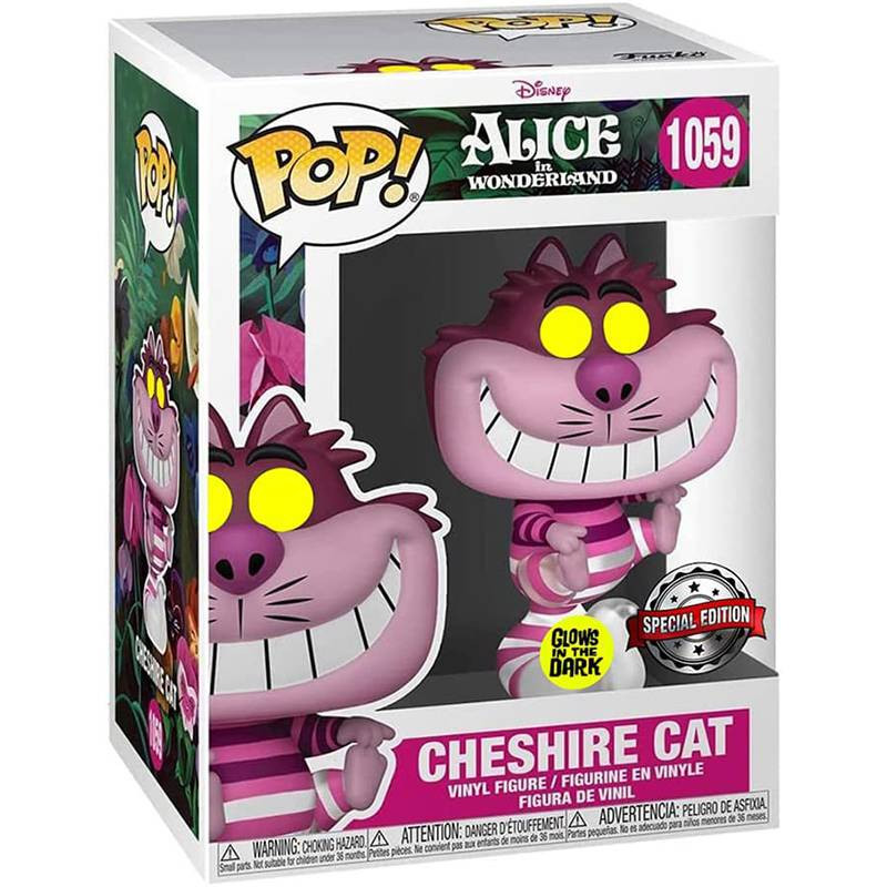 Figurine Pop Chat du Cheshire - Alice au Pays des Merveilles