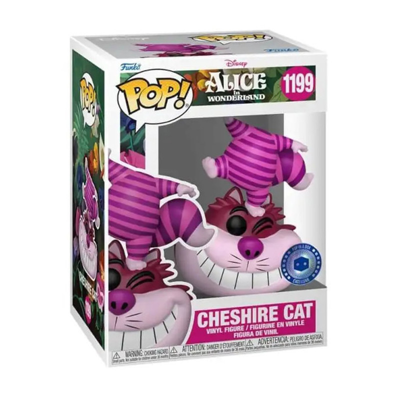 Figurine Pop Cheshire Cat sur la tête (Alice au Pays des Merveilles) #1199