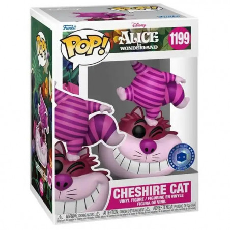 Figurine Pop Cheshire Cat sur la tête (Alice au Pays des Merveilles) #1199