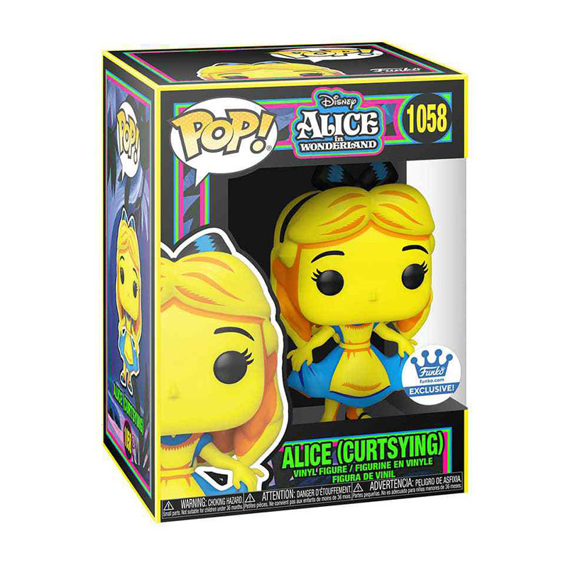 Figurine Pop Alice Blacklight - Alice au Pays des Merveilles #1058