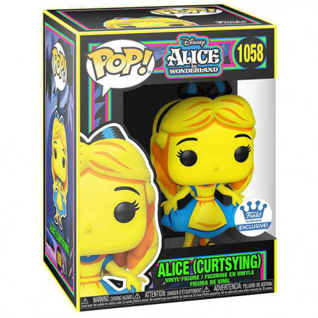 Figurine Pop Alice Blacklight - Alice au Pays des Merveilles #1058