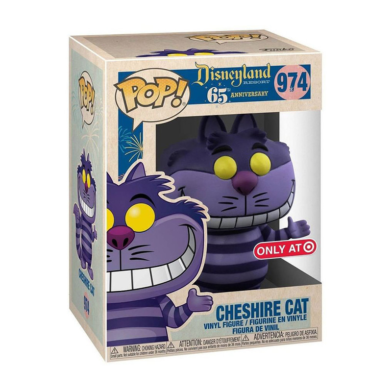 Figurine Pop Cheshire Cat Anniversaire Disneyland - Alice au Pays des Merveilles