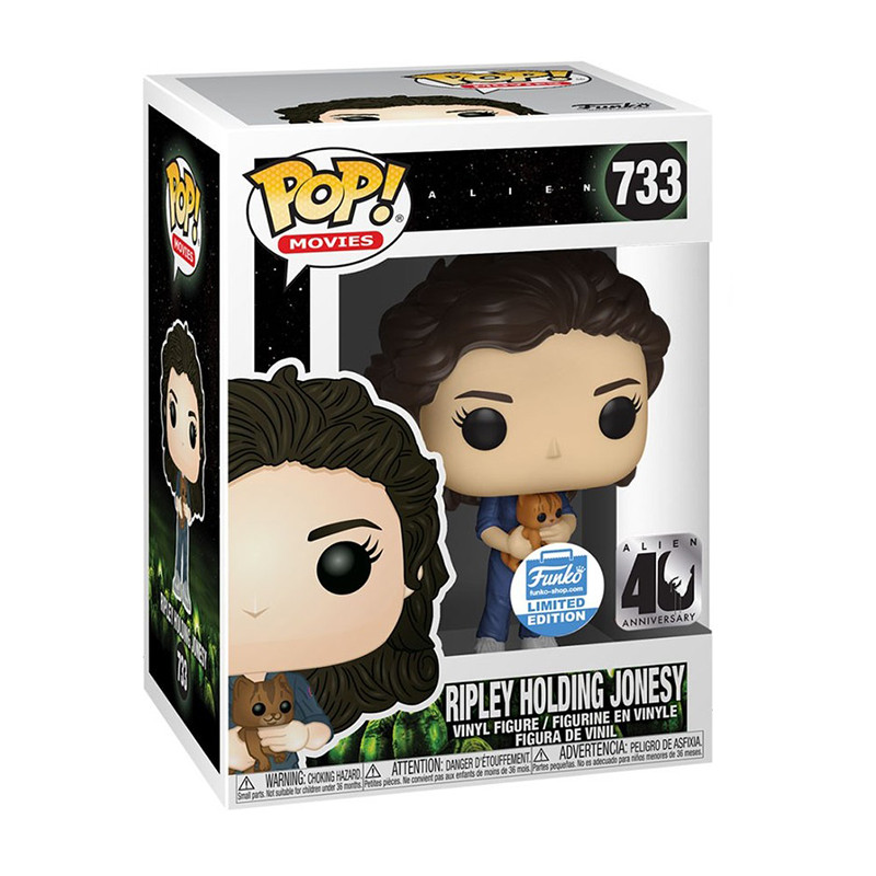 Figurine Pop Ripley & Jonesy (Alien) #733 - Exclusivité Funko Shop