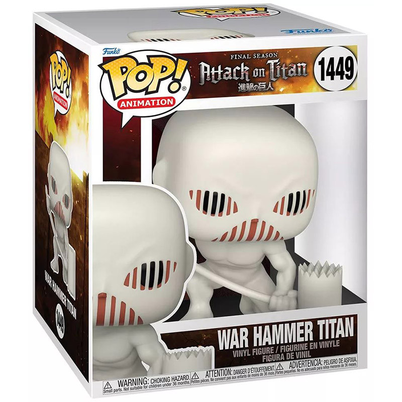 Figurine Pop Warhammer Titan (Attack on Titan) - Achetez moins cher !