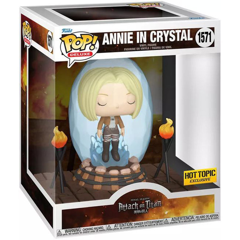 Figurine Pop Annie in Crystal (Attack on Titan) - Edition Limitée