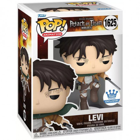 Figurine Pop Levi Jumping (Attack On Titan) - Livraison rapide