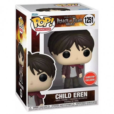 Figurine Pop Child Eren (L'Attaque des Titans) - #1251