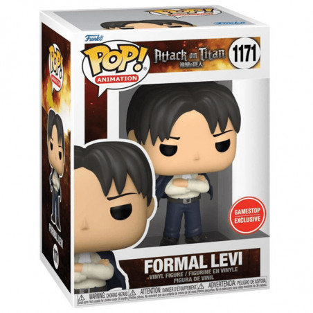 Figurine Pop Levi (Attack On Titan) #1171 - Edition Formelle