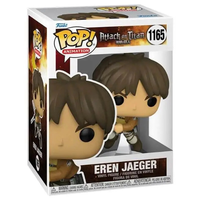 Figurine Pop Eren Jaeger (Attaque des Titans) - N°1165