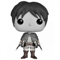 Figurine Pop Eren Jaeger (Attack On Titan) Noir et Blanc - Edition Limitée