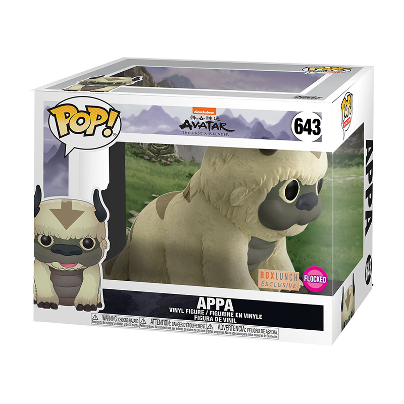 Figurine Pop Appa flocked (Avatar) #643 - Edition limitée