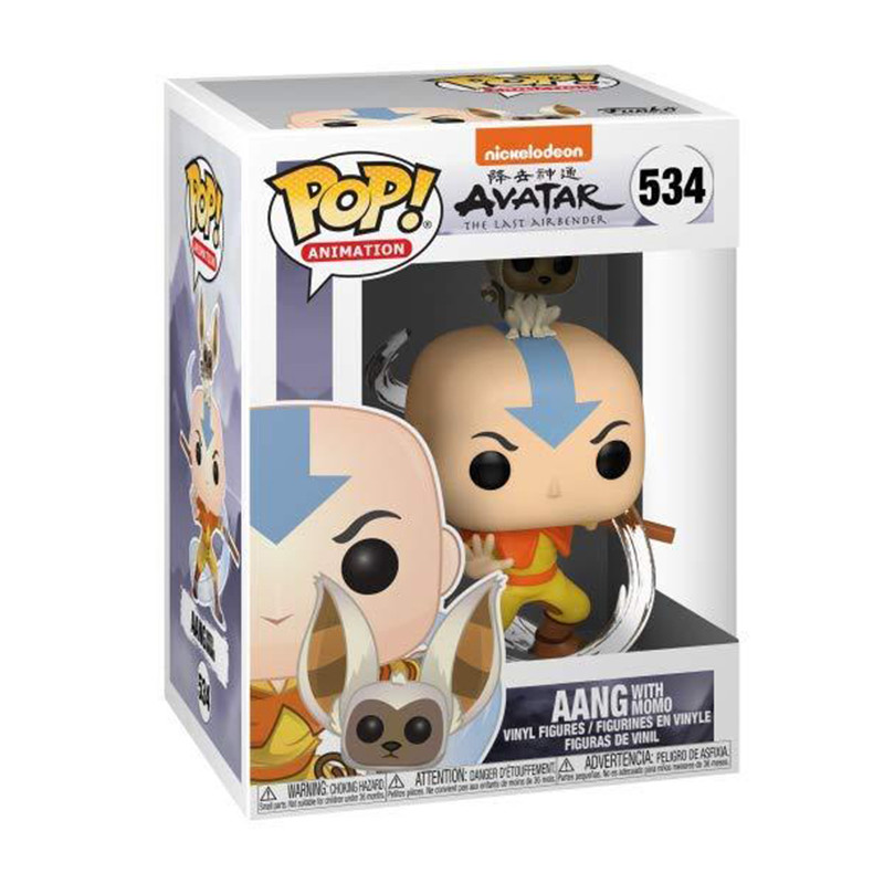 Pop Aang with Momo Figurine (Avatar) #534