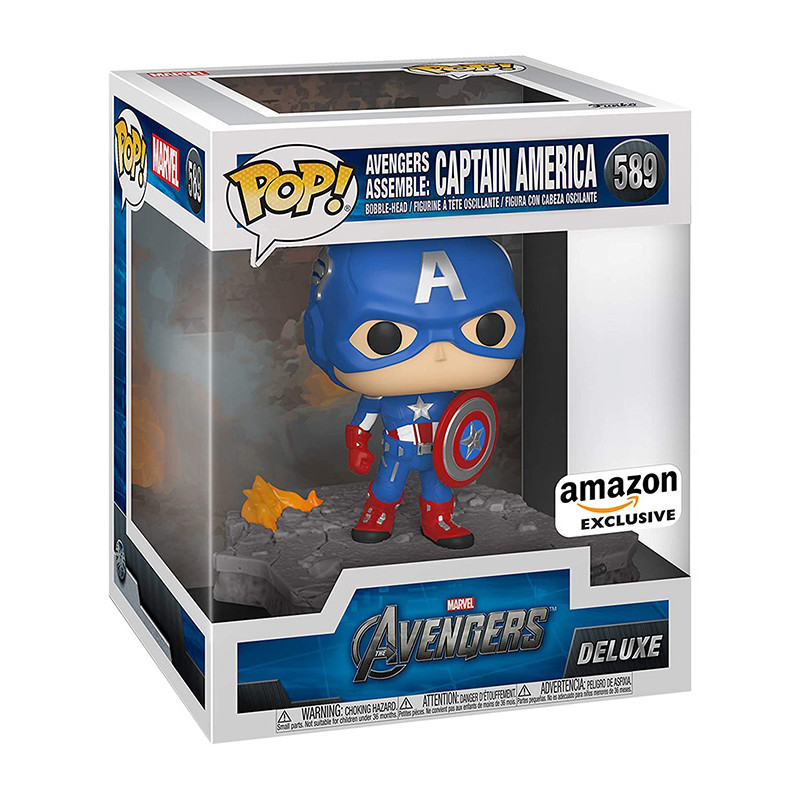 Figurine Pop Captain America Avengers Assemble - Edition Limitée