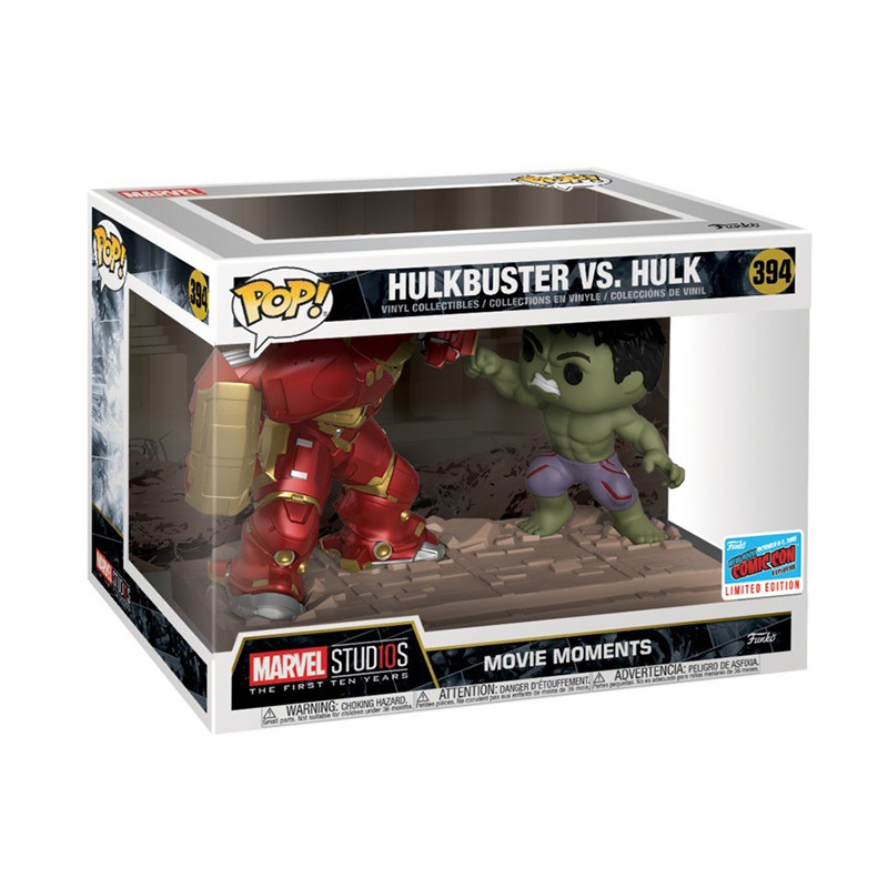 Pop Movie Moments: Hulkbuster VS Hulk - Figurine Avengers Age of Ultron #394