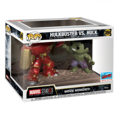 Pop Movie Moments: Hulkbuster VS Hulk - Figurine Avengers Age of Ultron #394