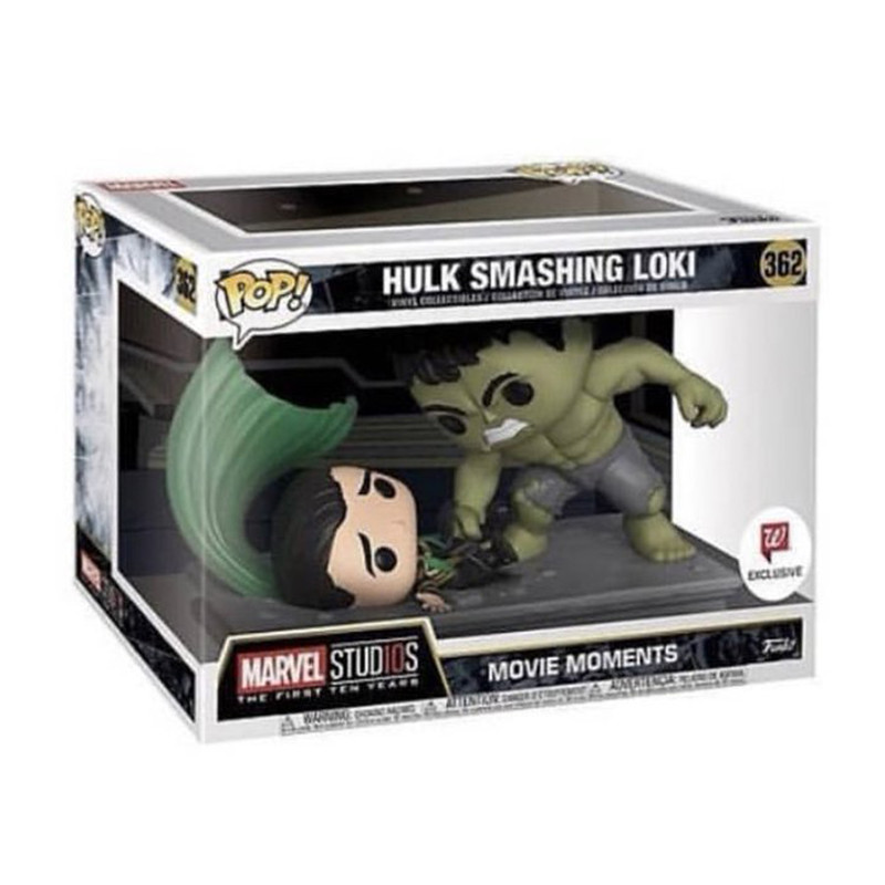 Pop Movie Moments Hulk Smashing Loki #362 - Figurine Avengers