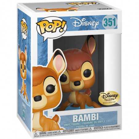 Figurine Pop Bambi on Ice (Bambi) #351 - Livraison rapide