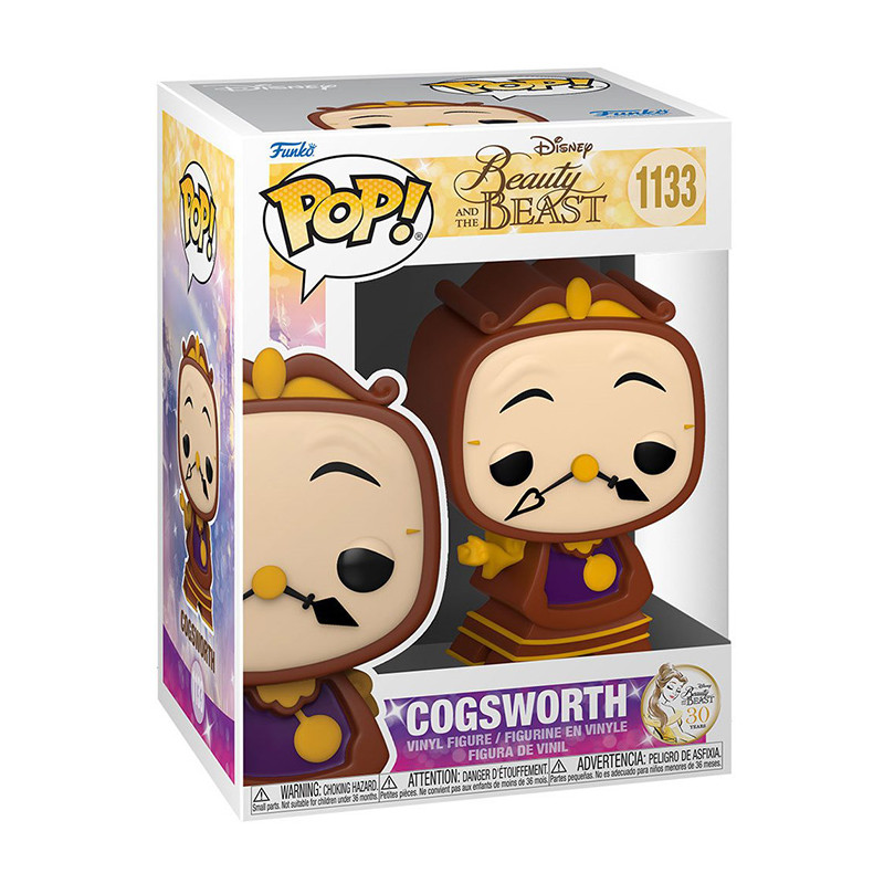 Figurine Pop Cogsworth Fatigué (La Belle et la Bête) #1133