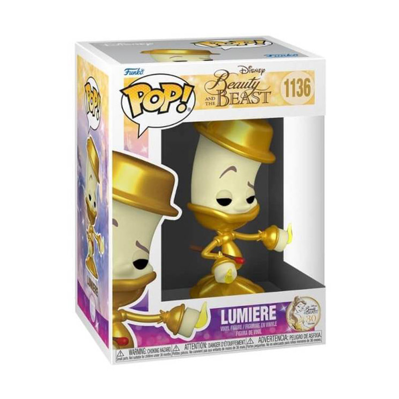 Figurine Pop Lumière (La Belle et la Bête) avec allumette #1136