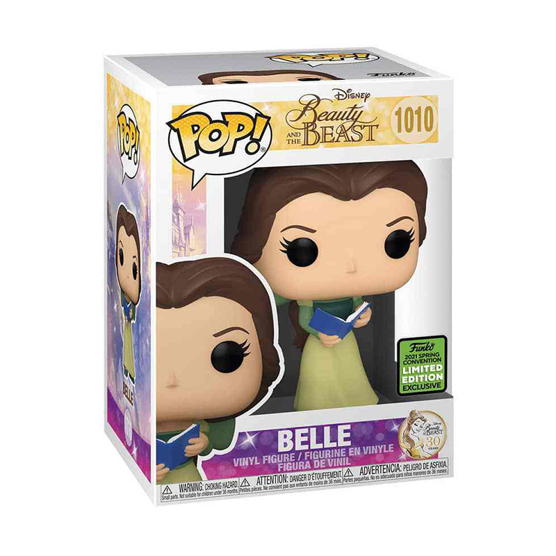 Figurine Pop Belle avec Livre (La Belle et la Bête) - Edition Limitée