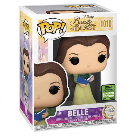 Figurine Pop Belle avec Livre (La Belle et la Bête) - Edition Limitée