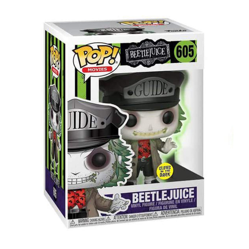 Figurine Pop Beetlejuice Glows in the Dark #605 - Edition Limitée