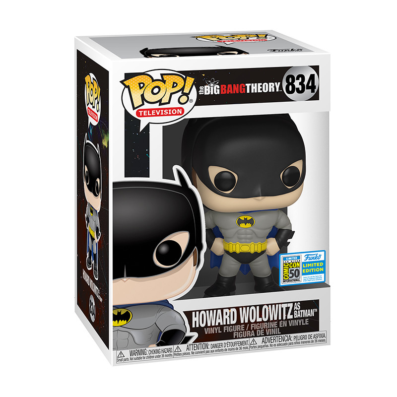 Figurine Pop Howard Wolowitz en Batman (The Big Bang Theory) - #834