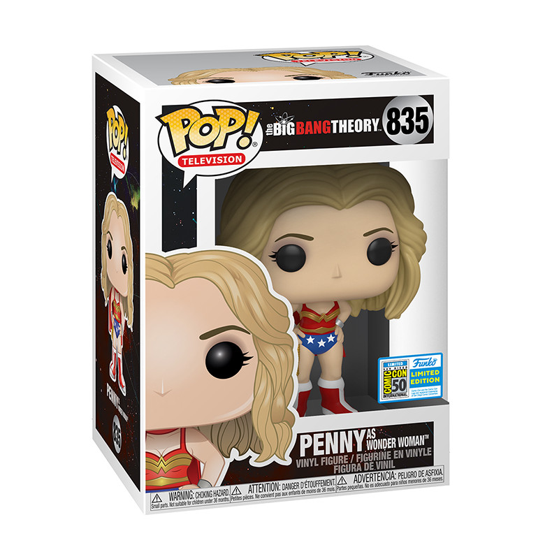 Figurine Pop Penny en Wonder Woman (The Big Bang Theory) #835