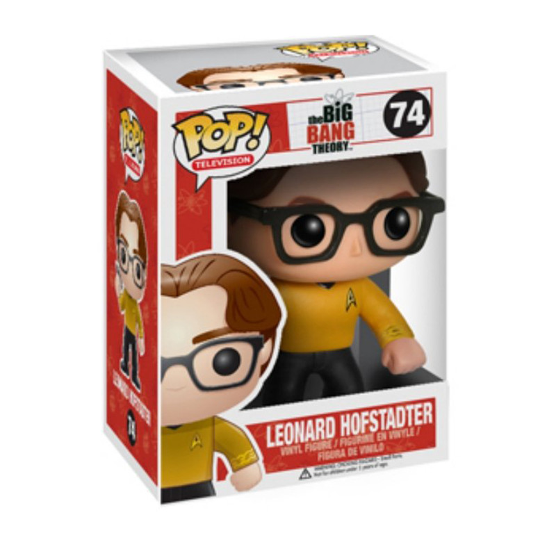 Figurine Pop Leonard Hofstadter Star Trek (The Big Bang Theory) #74