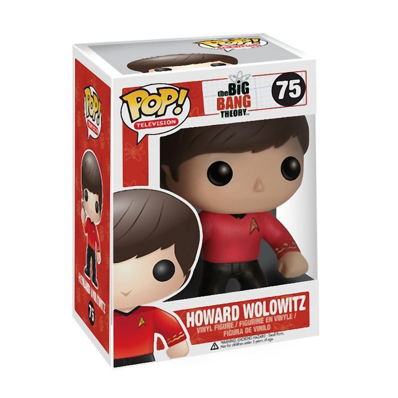 Figurine Pop Howard Wolowitz Star Trek (The Big Bang Theory) #75