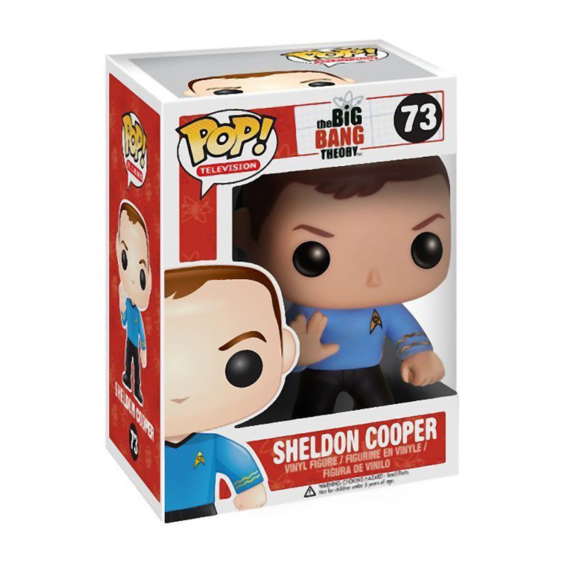 Figurine Pop Sheldon Cooper Star Trek (The Big Bang Theory) #73