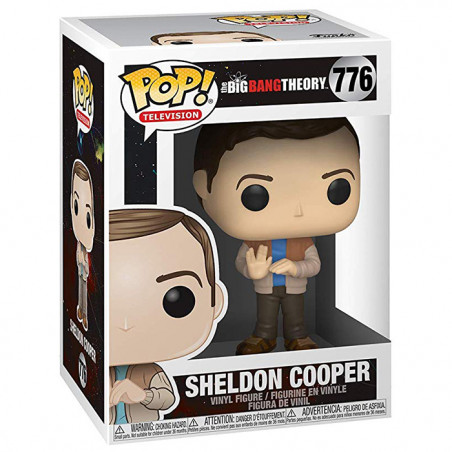 Figurine Pop Sheldon Cooper Salut Vulcain - The Big Bang Theory