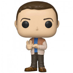 Figurine Pop Sheldon Cooper Salut Vulcain - The Big Bang Theory