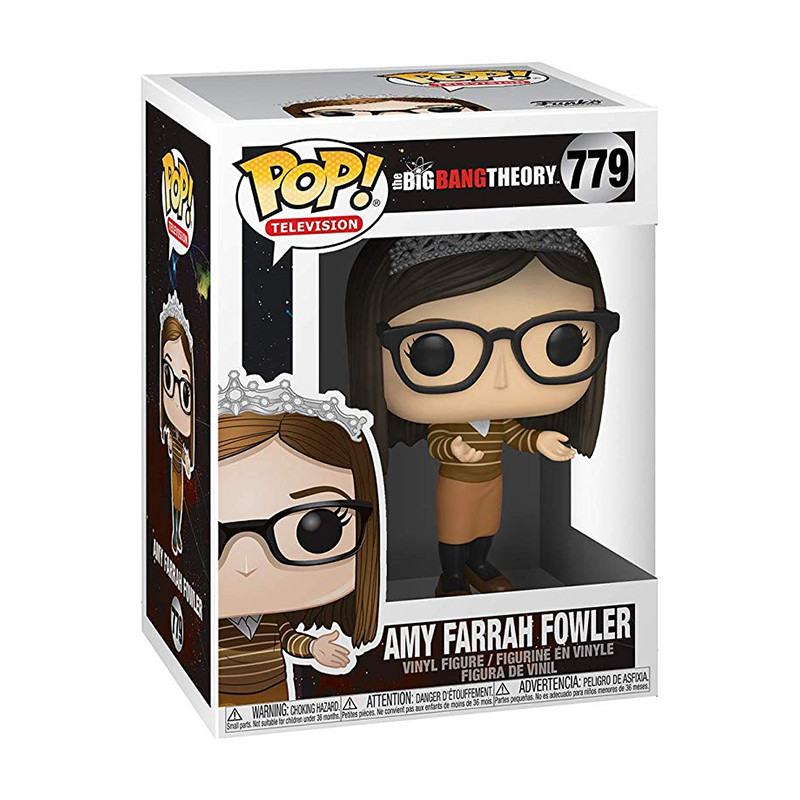 Figurine Pop Amy Farrah Fowler avec diadème (The Big Bang Theory) #779