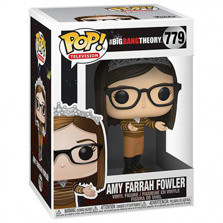 Figurine Pop Amy Farrah Fowler avec diadème (The Big Bang Theory) #779