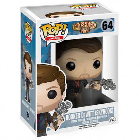 Figurine Pop Booker DeWitt with Skyhook (Bioshock Infinite) #64