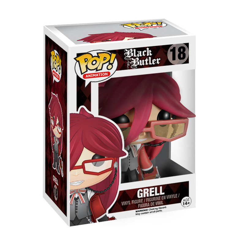 Figurine Pop Grell (Black Butler) #18 - Votre meilleur prix