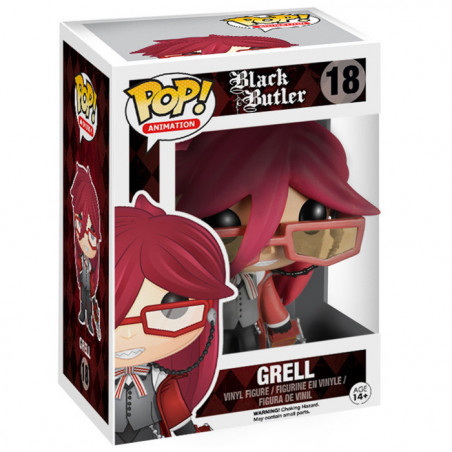 Figurine Pop Grell (Black Butler) #18 - Votre meilleur prix