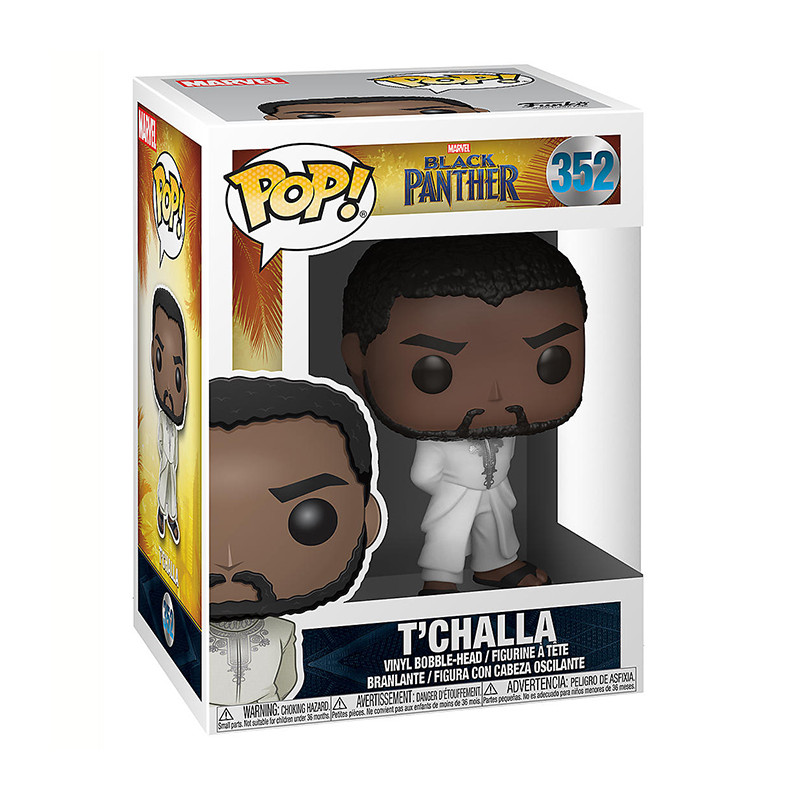 Figurine Pop T'Challa (Black Panther) #352 - Livraison rapide