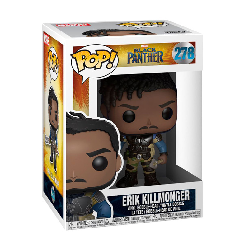 Figurine Pop Erik Killmonger (Black Panther) #278