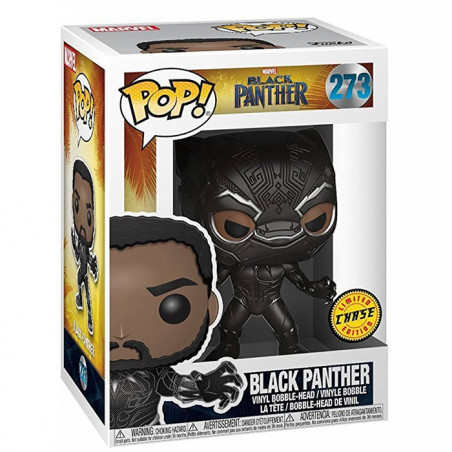 Figurine Pop Black Panther Chase avec Masque - Edition Limitée