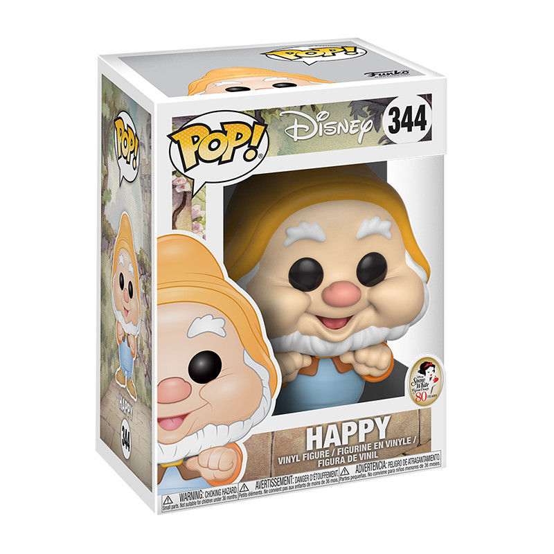 Figurine Pop Happy (Blanche-Neige) #344 - Livraison rapide